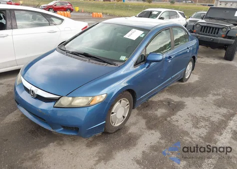 2009 Honda Civic Lx z USA, uszkodzony, nr VIN 19XFA16579E009265